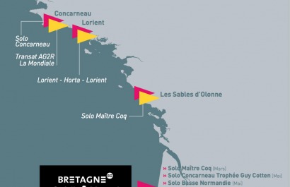 Carte des courses de Sébastien Simon