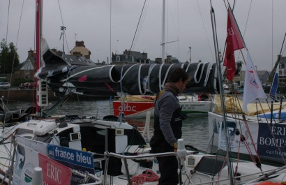 Ambiance sur la Solitaire du Figaro - Eric Bompard Cachemire