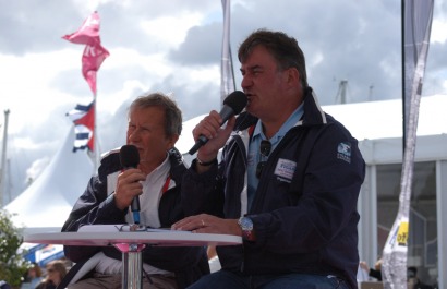 Ambiance sur la Solitaire du Figaro - Eric Bompard Cachemire