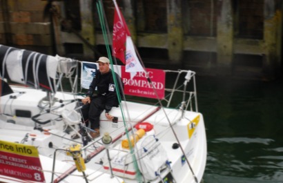 Ambiance sur la Solitaire du Figaro - Eric Bompard Cachemire