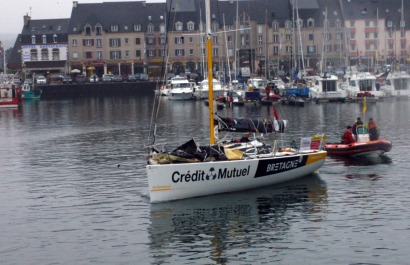 Ambiance sur la Solitaire du Figaro - Eric Bompard Cachemire