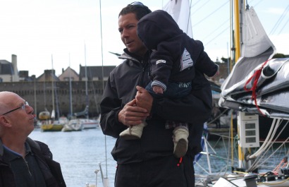 Ambiance sur la Transat AG2R avec Anthony Marchand et Romain Attanasio