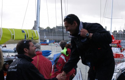 Ambiance sur la Transat AG2R avec Anthony Marchand et Romain Attanasio