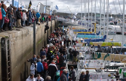 Ambiance sur la Transat AG2R 