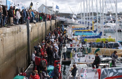 Ambiance sur la Transat AG2R avec Anthony Marchand et Romain Attanasio