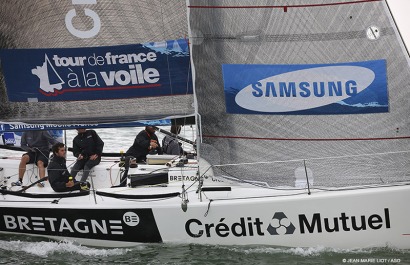 ETAPE BRESKENS Tour de France à la VOILE en M34 
