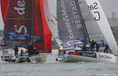  Tour de France à la VOILE en M34  ETAPE DUNKERQUE