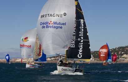 Manche 1 du Grand Prix du Languedoc Roussillon lors de la Generali Solo 2013 - Sete le 11/10/2013