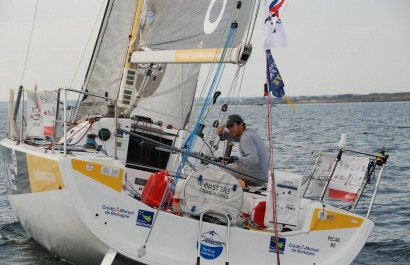 Les Figaro Bretagne - Credit Mutuel sur la Solo Lorient Horta 