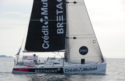 Les Figaro Bretagne - Credit Mutuel sur la Solo Lorient Horta 