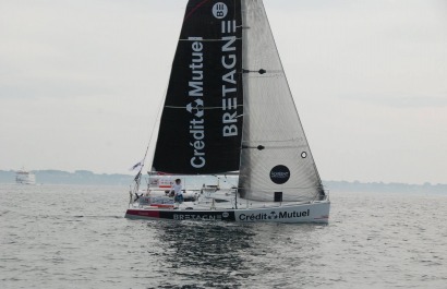 Les Figaro Bretagne - Credit Mutuel sur la Solo Lorient Horta 