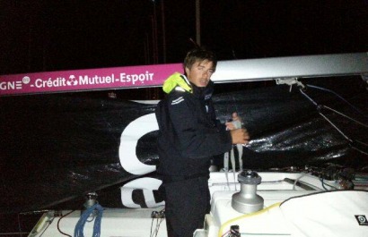 Les Figaro Bretagne - Credit Mutuel sur la Solo Lorient Horta 