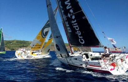 Les Figaro Bretagne - Credit Mutuel sur la Solo Lorient Horta 