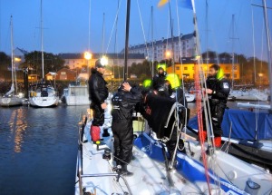 Grand Prix Guyader en M34 avec Nicolas TROUSSEL sur Bretagne Credit Mutuel Élite