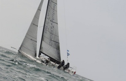 Grand Prix Guyader en M34 avec Nicolas TROUSSEL sur Bretagne Credit Mutuel Élite