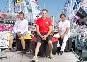 Solitaire du Figaro - Eric Bompard cachemire avec Corentin HOREAU et Sebastien SIMON en Figaro Beneteau