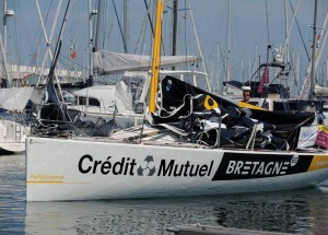 Solitaire du Figaro - Eric Bompard cachemire avec Corentin HOREAU et Sebastien SIMON en Figaro Beneteau