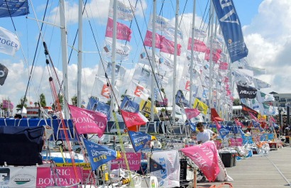 Solitaire du Figaro - Eric Bompard cachemire avec Corentin HOREAU et Sebastien SIMON en Figaro Beneteau