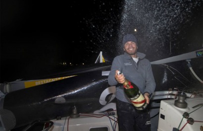 Solitaire du Figaro - Eric Bompard cachemire avec Corentin HOREAU et Sebastien SIMON en Figaro Beneteau