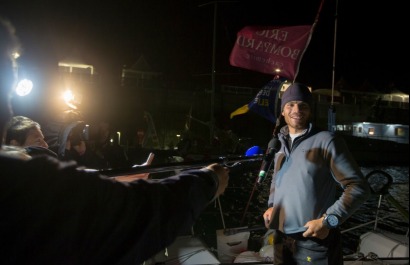 Solitaire du Figaro - Eric Bompard cachemire avec Corentin HOREAU et Sebastien SIMON en Figaro Beneteau