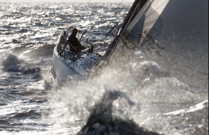 Solitaire du Figaro - Eric Bompard cachemire avec Corentin HOREAU et Sebastien SIMON en Figaro Beneteau