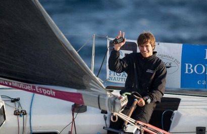 Solitaire du Figaro - Eric Bompard cachemire avec Corentin HOREAU et Sebastien SIMON en Figaro Beneteau