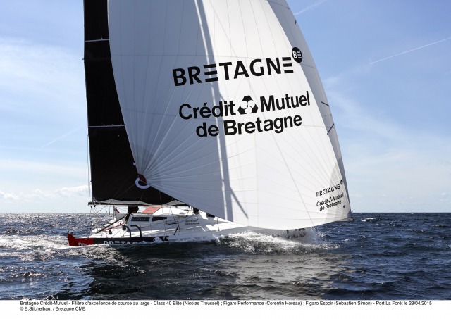 Bretagne Crédit-Mutuel - Filière d'excellence de course au large - Class 40 Elite (Nicolas Troussel) ; Figaro Performance (Coren