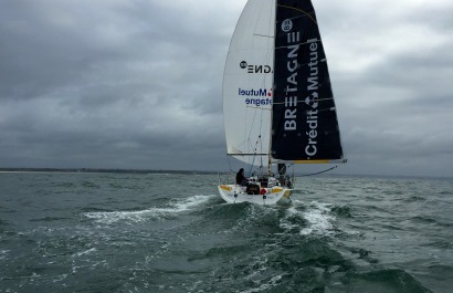 Victoire de Corentin sur Bretagne - Crédit Mutuel Performance