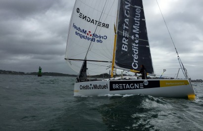 Victoire de Corentin sur Bretagne - Crédit Mutuel Performance