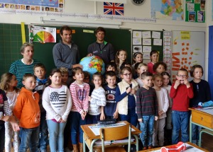 Rencontre avec les CE1 de St Thérèse (QUIMPER)