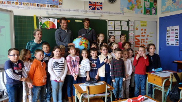 Rencontre avec les CE1 de St Thérèse (QUIMPER)