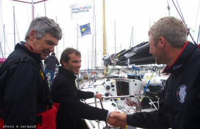 Solo Concarneau avec les Figaro Bretagne - Crédit Mutuel 