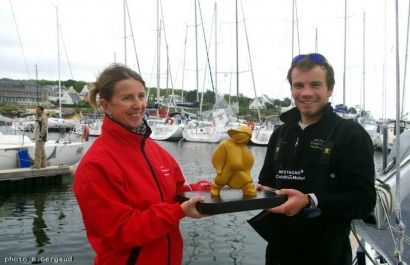 Solo Concarneau avec les Figaro Bretagne - Crédit Mutuel 