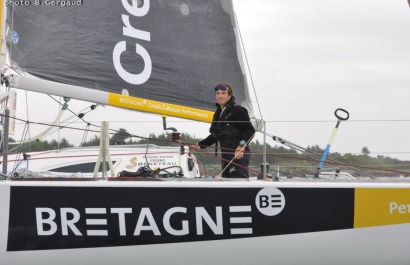 Solo Concarneau avec les Figaro Bretagne - Crédit Mutuel 