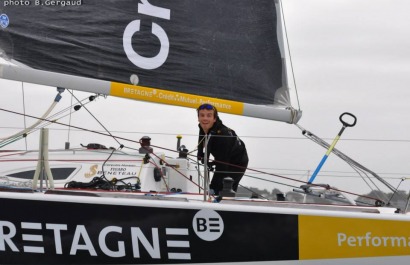 Solo Concarneau avec les Figaro Bretagne - Crédit Mutuel 