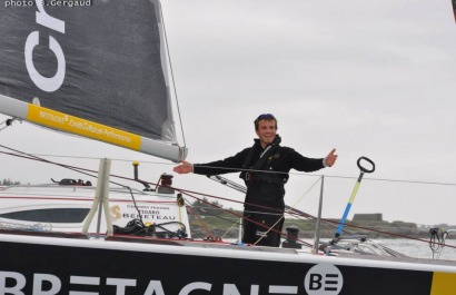 Solo Concarneau avec les Figaro Bretagne - Crédit Mutuel 