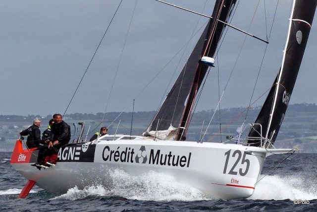 Class40 Bretagne - Crédit Mutuel au GP Guyader