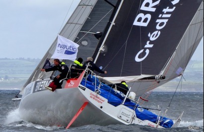 Class40 Bretagne - Crédit Mutuel au GP Guyader