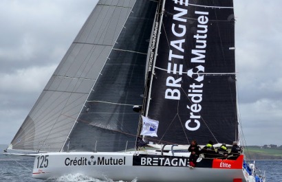 Class40 Bretagne - Crédit Mutuel au GP Guyader