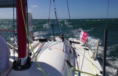 Convoyage des Figaro en direction de Bordeaux pour la Solitaire