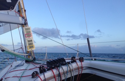 Convoyage des Figaro en direction de Bordeaux pour la Solitaire