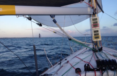 Convoyage des Figaro en direction de Bordeaux pour la Solitaire