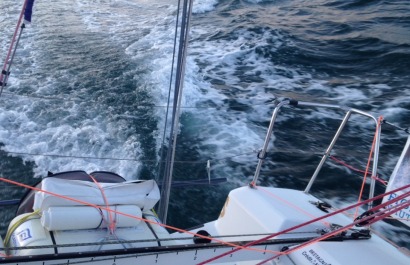 Convoyage des Figaro en direction de Bordeaux pour la Solitaire