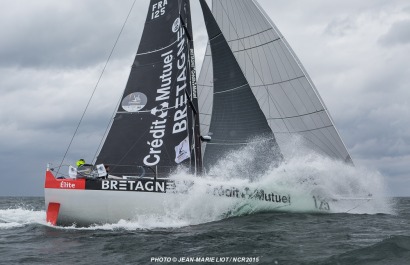 Arrivée de la Normandy Channel race