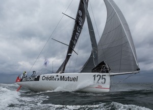 Arrivée de la Normandy Channel race