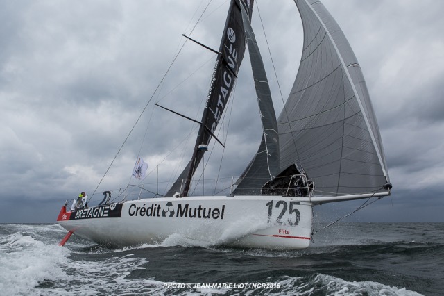 Arrivée de la Normandy Channel race