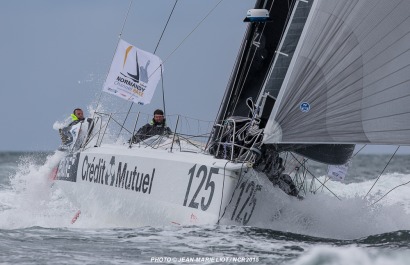 Arrivée de la Normandy Channel race