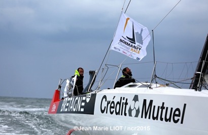 Arrivée de la Normandy Channel race