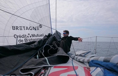 Record SNSM sur le Class40 Bretagne - Crédit Mutuel 