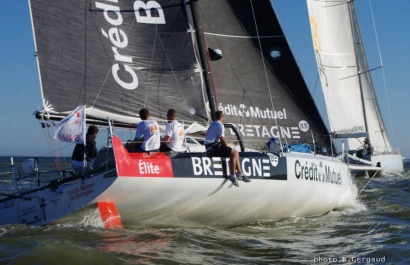 Record SNSM sur le Class40 Bretagne - Crédit Mutuel 